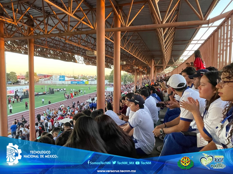 TecNM_Veracruz's tweet photo. #tecnmveracruz
Delegación deportiva del TecNM Veracruz participa en el LXVI Evento Nacional Deportivo del TecNM 2024

#TodosSomosTecNM #tiburonesblancositver https://t.co/CepF7tqKzz