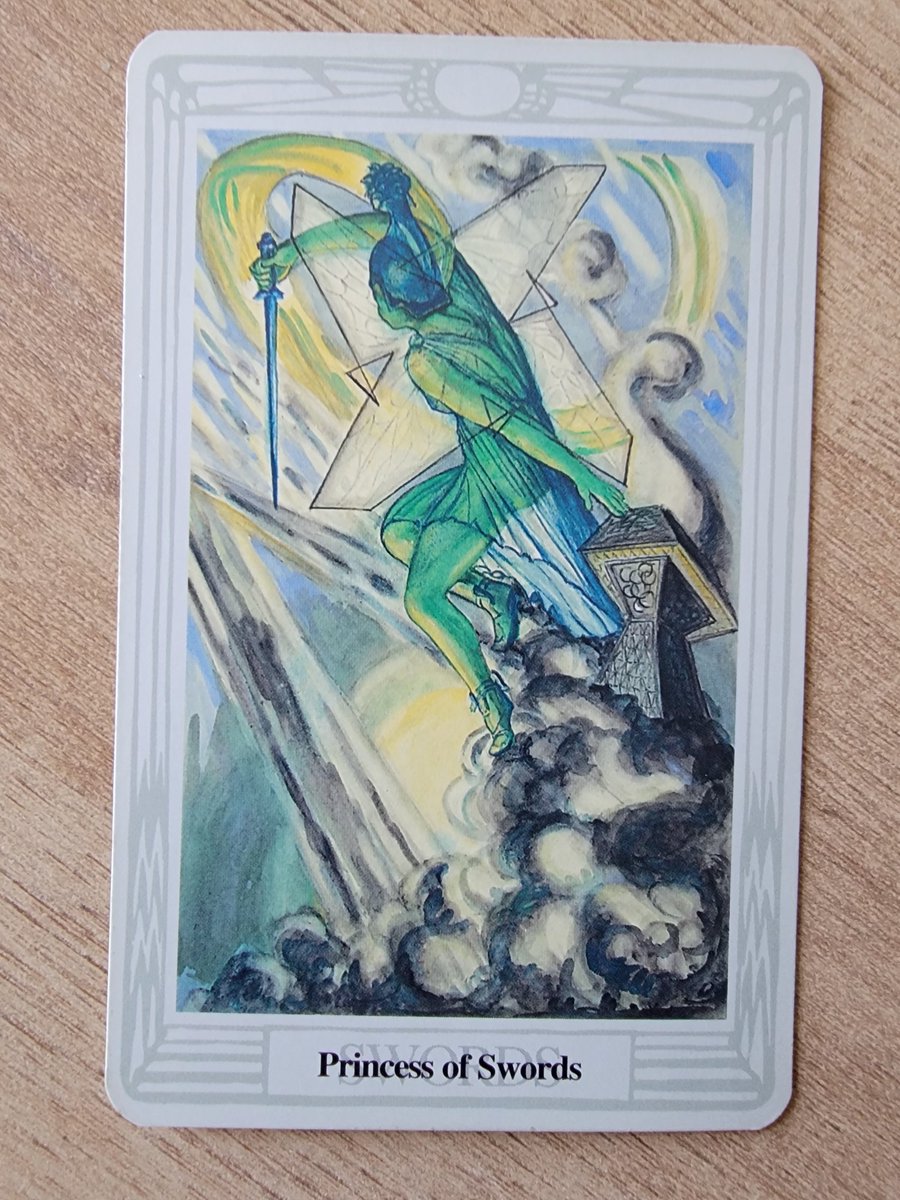 AstrologyFox's tweet image. Princess of Swords

Everything seems so obvious, so naturally your instinct is to strike! Try to resist that airy urge and find a way to ground yourself before you act. 

#tarot #ThothDeck