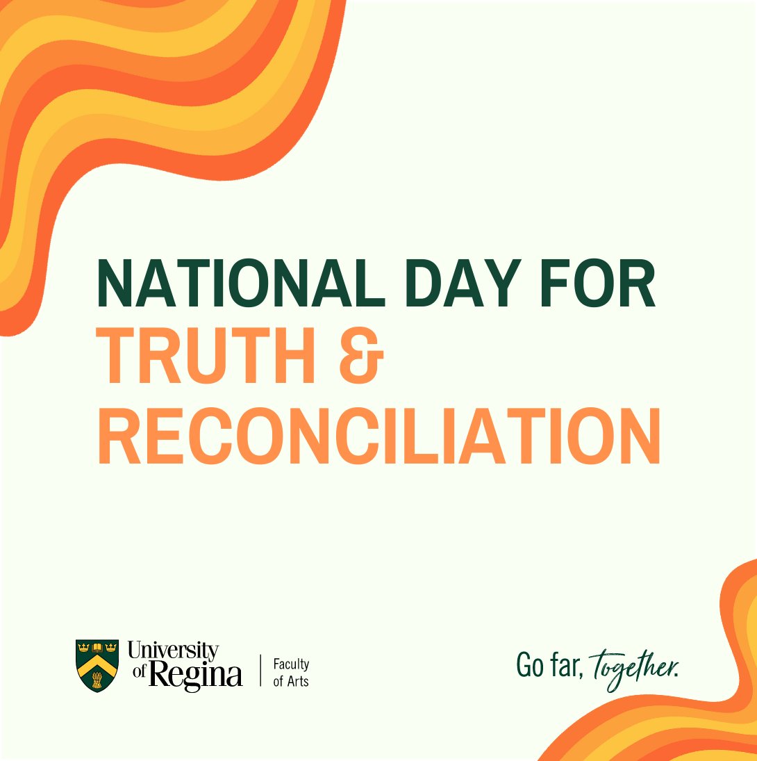 UofR Faculty of Arts (@uofrarts) on Twitter photo Reflecting on the past, recognizing the present, and committing to a better future. Honouring the National Day for Truth and Reconciliation today and every day. đ§Ą
#TruthAndReconciliation #OrangeShirtDay #EveryChildMatters #uofr #uofregina #uregina #gofartogether Reflecting on the past, recognizing the present, and committing to a better future. Honouring the National Day for Truth and Reconciliation today and every day. đ§Ą
#TruthAndReconciliation #OrangeShirtDay #EveryChildMatters #uofr #uofregina #uregina #gofartogether