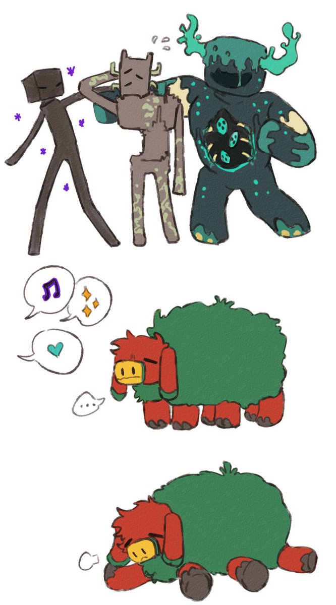 candles260703's tweet photo. Sniffer：(｡•́︿•̀｡)

#minecraft #minecraft https://t.co/JXSnfHaGl8