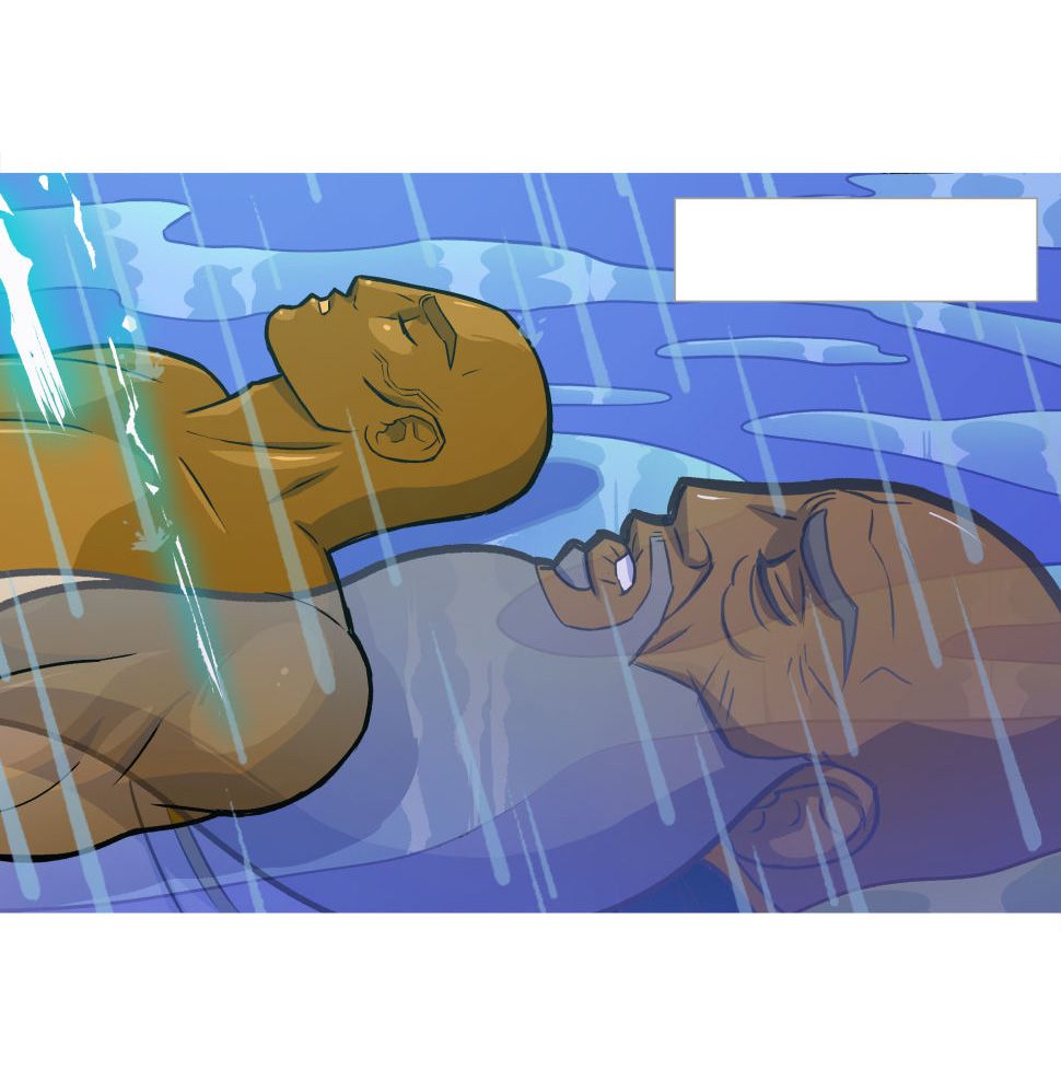 Panel from the last episode of Lawren Greene's Warrior Series #comic #detail #panel #webcomic