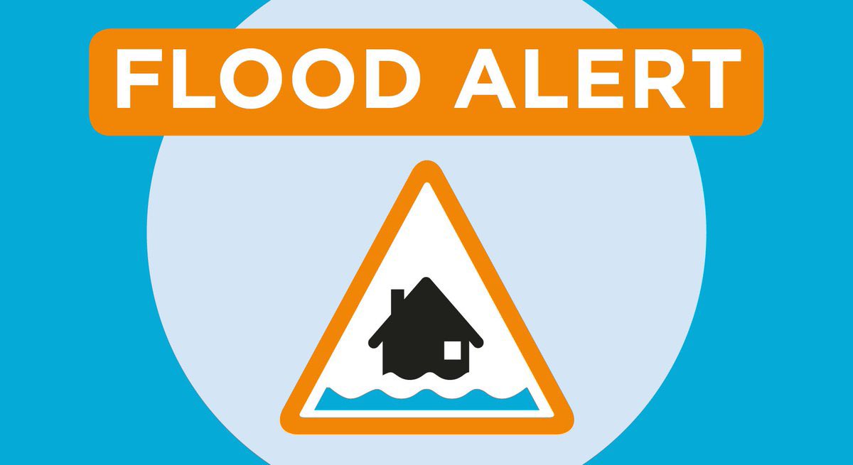⚠️ Flood Alert Issued ⚠️
 
<a href="/EnvAgencyYNE/">Environment Agency - Yorkshire & North East</a> has issued a Flood Alert for the Upper River Calder Catchment due to the persistent rainfall we have seen this afternoon.
 
Flooding is possible for River Calder and its tributaries from Todmorden to Brighouse between now and 8:30pm.