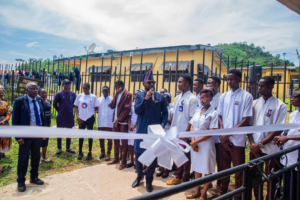 Earlier today, I had the honor of attending the opening ceremony of the 19th edition of the annual Student Nurses' Week. It was a momentous occasion where I was privileged to also commission the new Student Union Government (SUG) building and sports complex.

I would like to