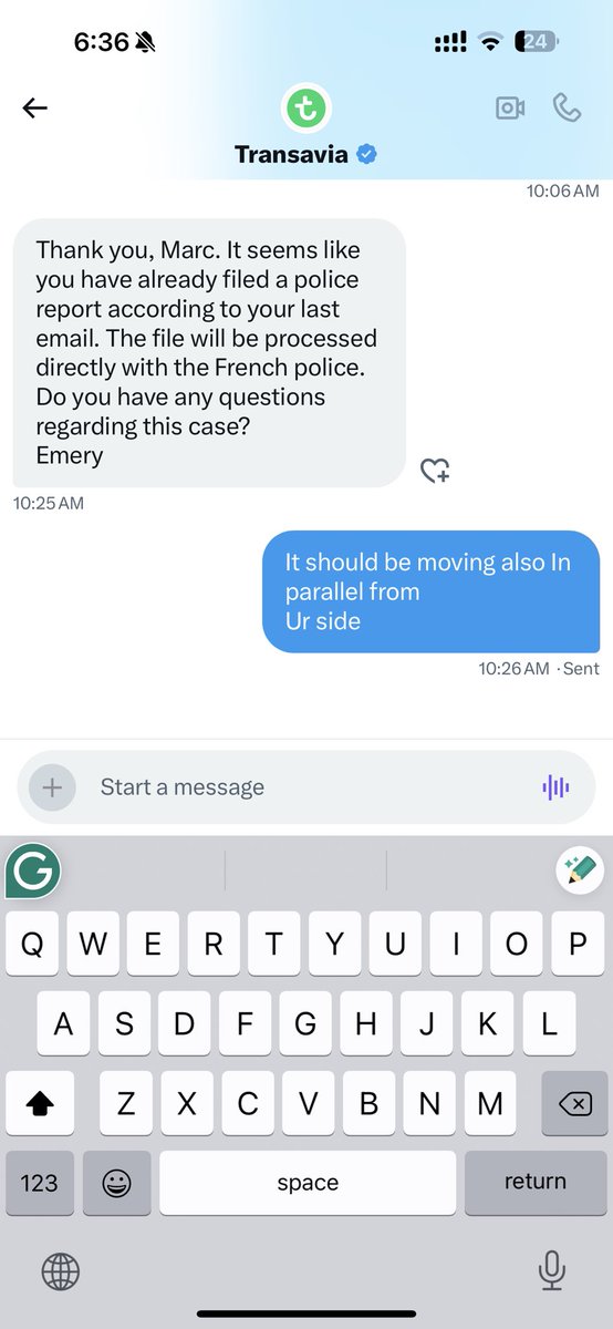 marc_abdo's tweet photo. @transaviaFR @transavia so i tell #Transavia that my AirPods dissapered when the plane was in the Cleaning stage and this was the reply. Worst airlines and customer service https://t.co/qXflkJD5MM