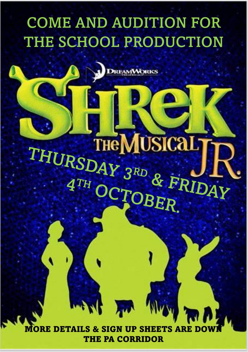 ManorCroft_PA's tweet photo. Come and audition for the School Production 🎉 @DeltaManorCroft https://t.co/EfNDYEiYB9