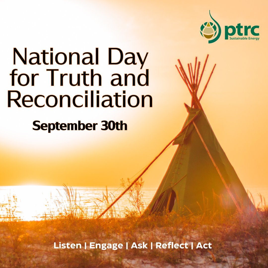 On National Day for Truth and Reconciliation, we honor the survivors, families, and communities affected by residential schools. 

At PTRC, we recognize the importance of listening, learning, and taking meaningful action toward reconciliation.