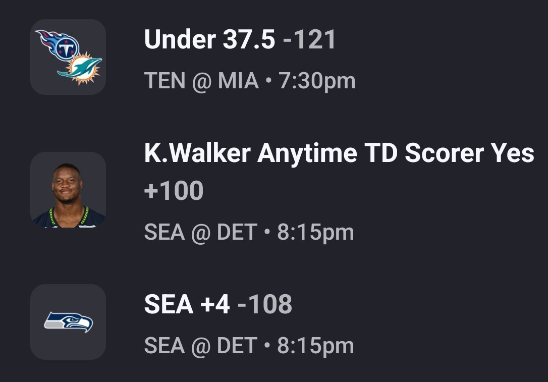 Purdie's Picks 
#MNF 💰