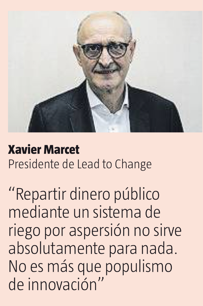 La innovación es futuro y este siempre es mejor asumirlo en primera persona. Las ayudas públicas a la innovación son necesarias, pero deben estar focalizadas y ser una verdadera palanca de prosperidad.
lavanguardia.com/dinero/2024093…