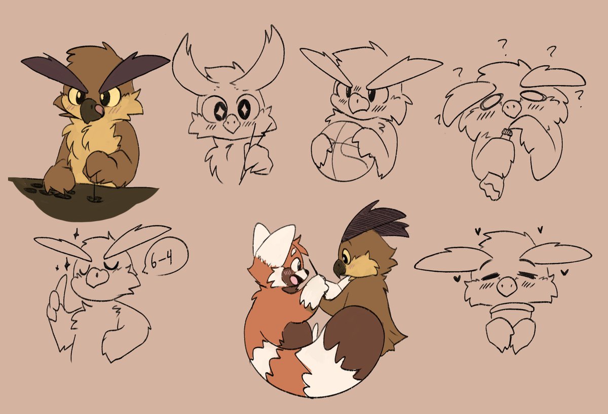 Otros dibujitos MUY BONITOS que hizo el <a href="/_AkiPanda/">Aki Red panda 🍂 Open commissions!</a> AAAA