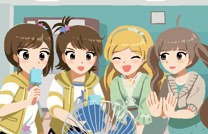 「」|⌒ ⌢のイラスト