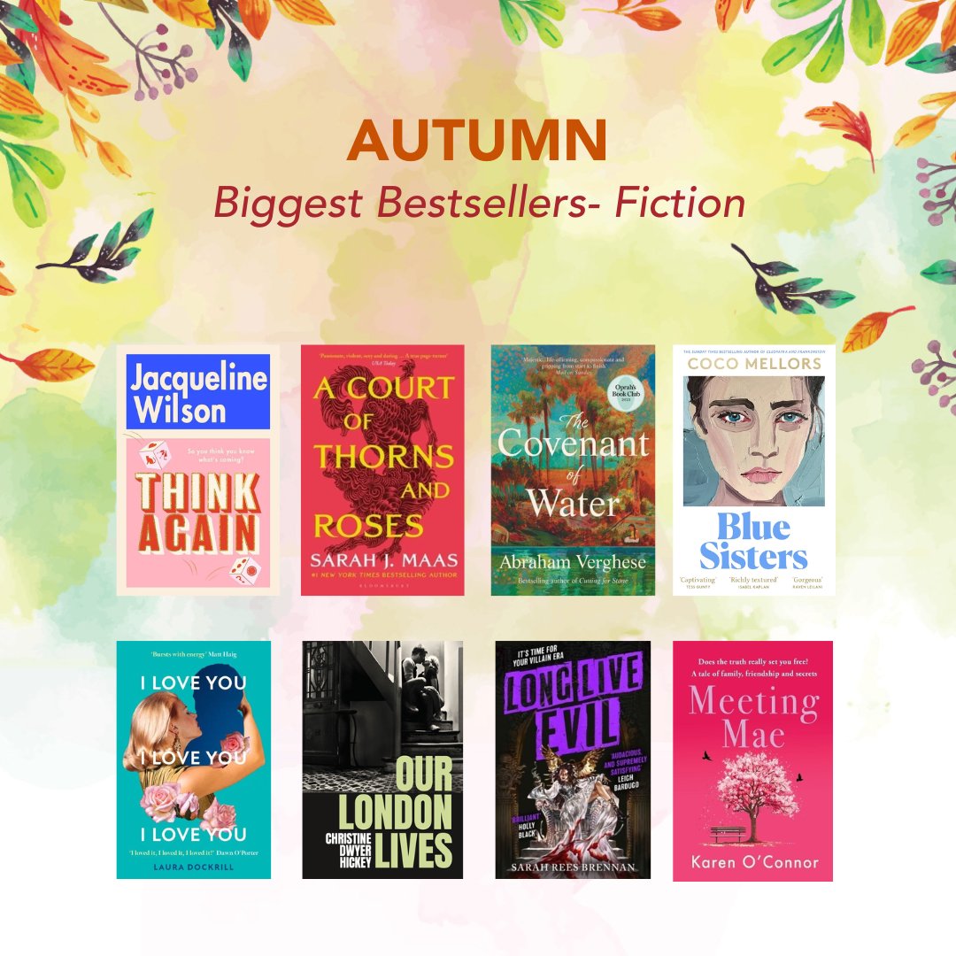 Fall into fantastic stories this season! 🍁📚These #Autumn fiction bestsellers are filled with twists, turns, and tales that will keep you turning pages well into the night. 

Find out what everyone’s reading by checking the full list—easons.com/autumn-reading.