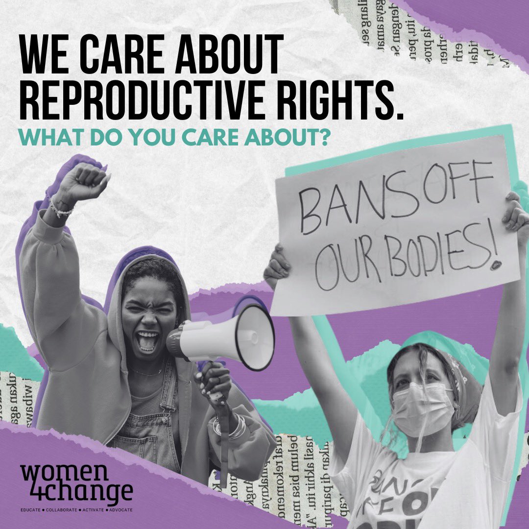 Indiana, what do YOU care about?📣
On November 5th, vote your values.
We’ve heard from you that Hoosier women want their bodily autonomy back. Let your voice be heard at the ballot box this fall. 
#WhatDoYouCareAbout #Women4ChangeIN #ReproductiveRights