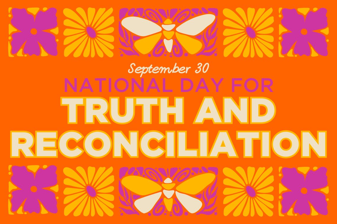 Today we take time to reflect on the history of injustice that happened in our country. We pledge to know better and do better. 🧡
Tomorrow we will wear orange as a school to stand in solidarity with our indigenous communities. 
It will be Day 6 on our calendar.