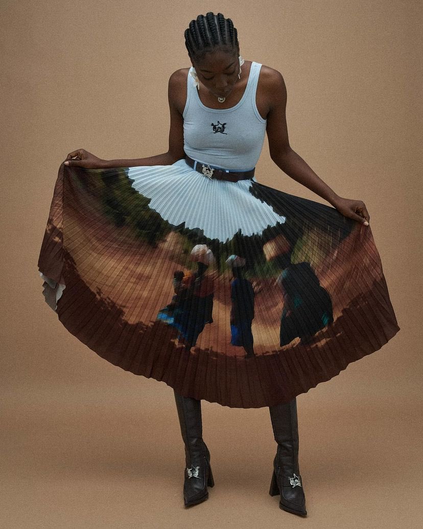 FashionMOEments's tweet photo. THEBE MAGUGU presents ‘Reparations’ their Spring/Summer 2025. https://t.co/orOMbNbVIV