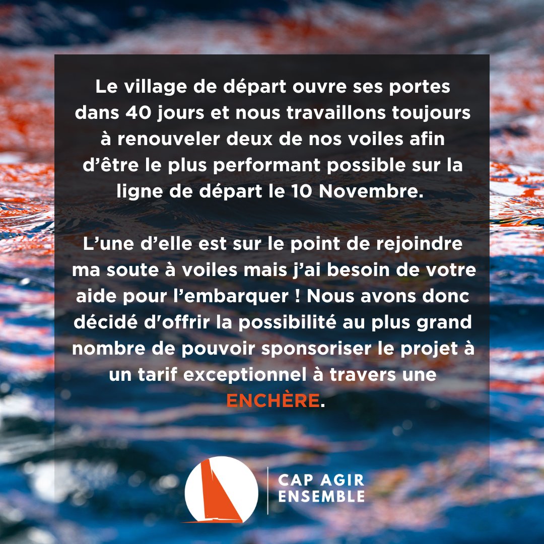 sebmarsset's tweet image. ⚠️Une voile d'@ImocaGS aux enchères pour le @VendeeGlobe ⚠️

ebay.fr/itm/1266991360…