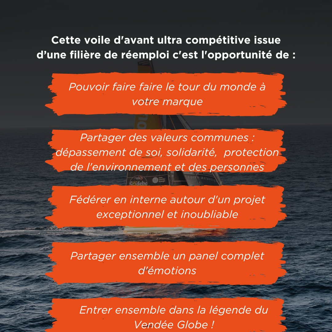sebmarsset's tweet image. ⚠️Une voile d'@ImocaGS aux enchères pour le @VendeeGlobe ⚠️

ebay.fr/itm/1266991360…