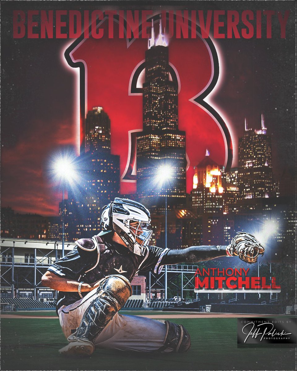 I am extremely excited to announce that I will be furthering my academic and baseball career at Benedictine University.  Most of all, I would like to thank God and give all the glory to him for carrying me every step of the way.  I would like to thank my parents for supporting me