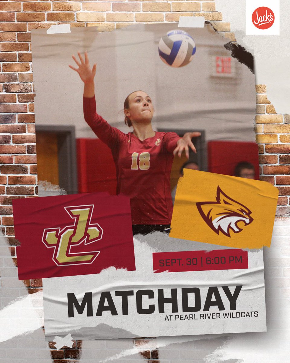 Jones makes the short trip south to Poplarville for the first-ever volleyball meeting between the two teams. First serve set for 6 p.m.

🎟️prccathletics.com/tickets
💻prccmedia.com/gold