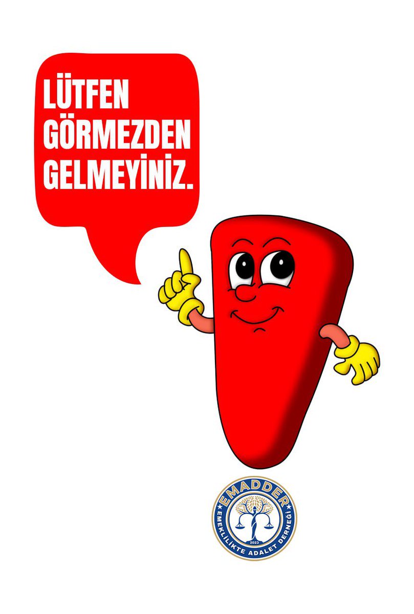 Anahtar 🔑 kelime değişikliği 

#27Ekim2024
Kademeli Emeklilik Mitingi