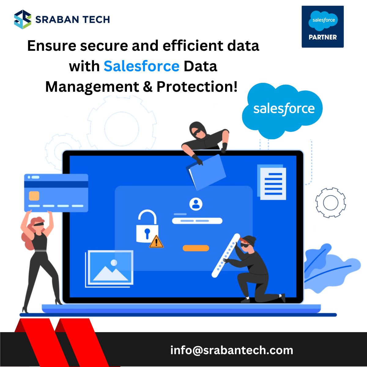 SrabanTech's tweet image. 🔐 Ensure Secure and Efficient data with #Salesforce Data Management &amp;amp; Protection! 🚀 Trust SrabanTech to keep your data secure, well-managed, and fully protected! 💡 bit.ly/3TNTKNw