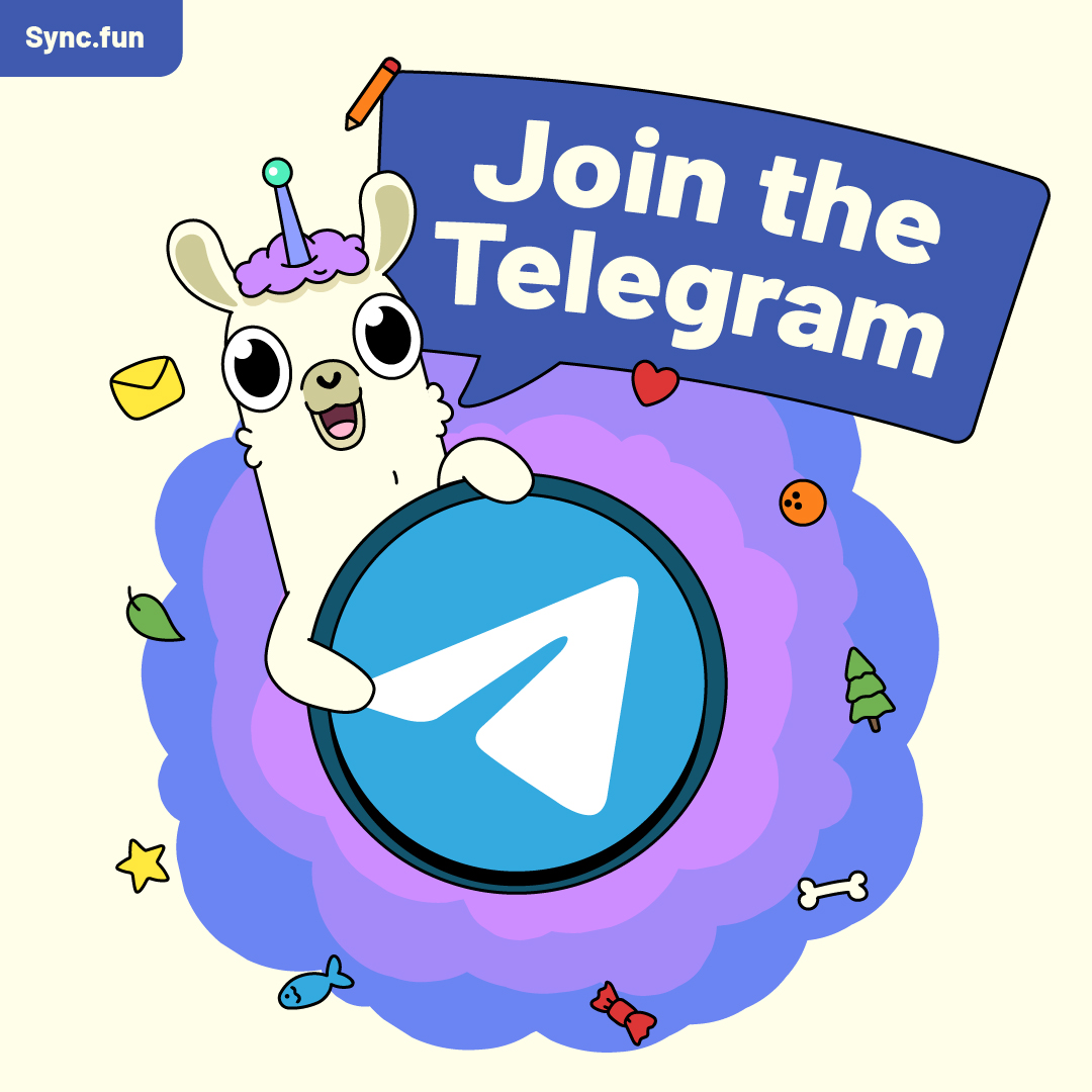 Sync.fun tweet media