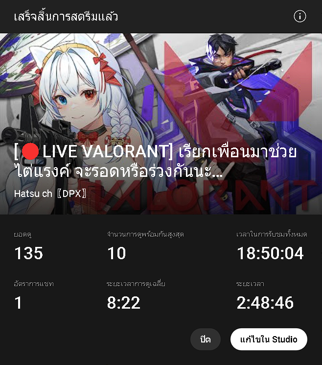 ไลฟ์วันนี้จบไปแล้วค้าบบบ จบแบบอึนๆ 5555 ขอบคุณทุกคนที่มาดูไลฟ์วันนี้ด้วยน้าาาาา แล้วเจอกันไหมไลฟ์หน้าน้าค้าบบบบบ