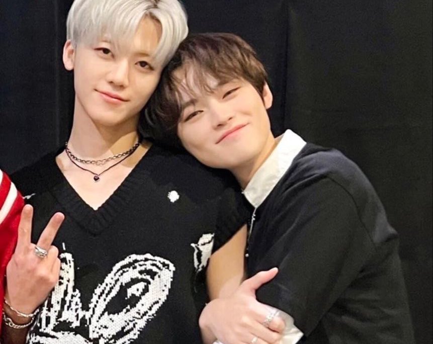 jaeminners's tweet photo. 🐰🐱: “chenle also relies on me, and i sometimes rely on him, so we have a relationship of mutual dependence where we relied on each other.”

😸: “jaemin hyung is like a real brother to me. if there’s something i don’t know, he would teach me. if there’s something i need, he’d give it to me”

MY JAEMLE ARE THE CUTEST 🥹🫶🏻