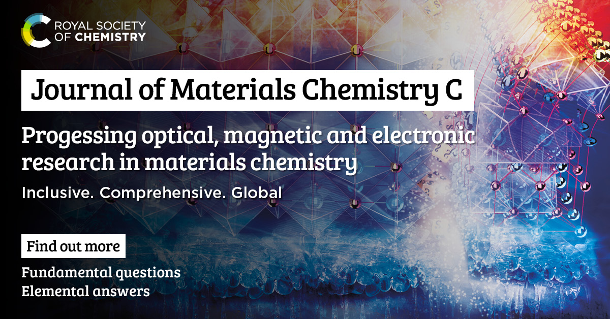 J. Mater. Chem. family (@jmaterchem) on Twitter photo Need an interesting article to read today?
Self-assembly of poly(ionic liquid) block copolymer based dielectrics on semiconductor formation and performance by <a href="/DrLessard/">Benoît Lessard, Ph.D.</a>
Read the Advanced Manuscript here: doi.org/10.1039/D4TC03… Need an interesting article to read today?
Self-assembly of poly(ionic liquid) block copolymer based dielectrics on semiconductor formation and performance by <a href="/DrLessard/">Benoît Lessard, Ph.D.</a>
Read the Advanced Manuscript here: doi.org/10.1039/D4TC03…
