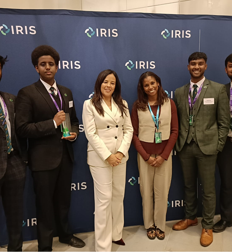 agsb_official's tweet photo. Last week in London, IRIS held their annual awards, and @agsb_official entered the ‘Best Project in the UK’ category.  Out of 242 entries, AGSB won first place. Huge congratulations to Shehroz, Daniel, Harris, and Nahom for this remarkable achievement. 👋 https://t.co/phXJF4CbN9