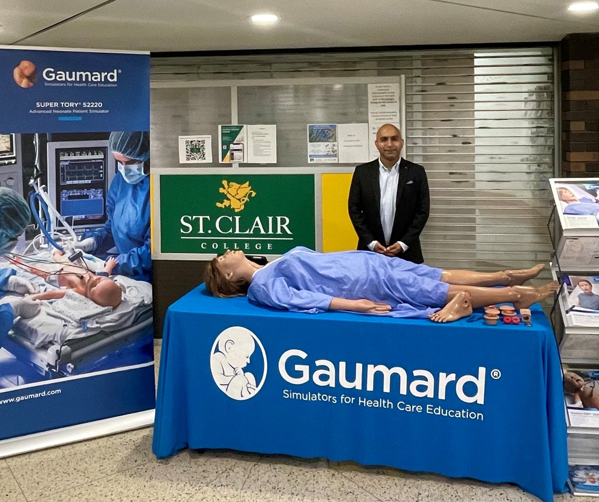 MinogueMedical's tweet photo. Great to meet the the educators and students @StClairCollege and share details of our advanced patient simulation technologies and solutions.

#healthcaresimulation #training #education #patientsimulation https://t.co/jeYH1ZVhBF