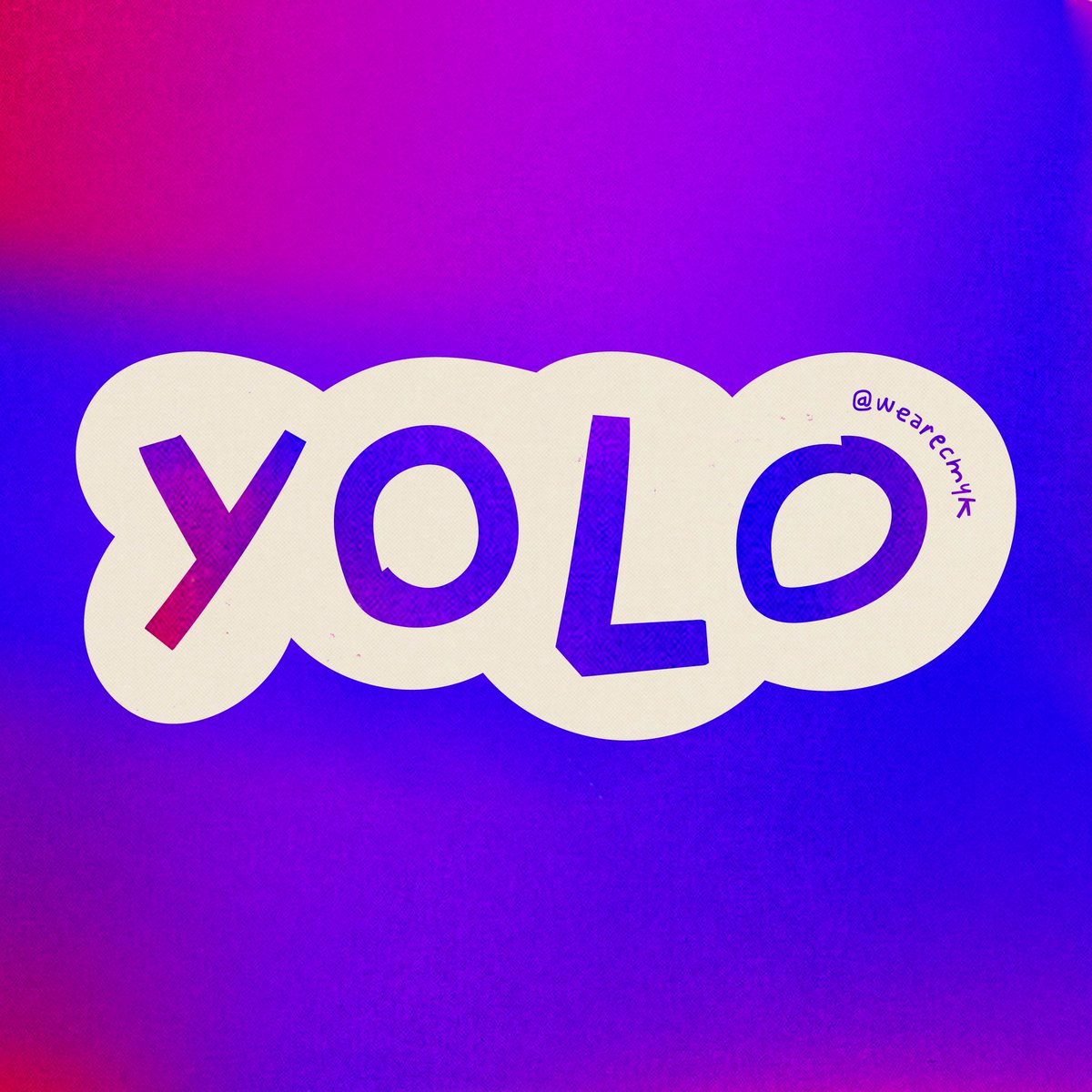 CMYKbk's tweet image. YOLO: 🌟 Live it, love it, embrace it—inspiration starts now! 🚀#CreativeWorkplace #Slogan #CreativeAgency #Motivation