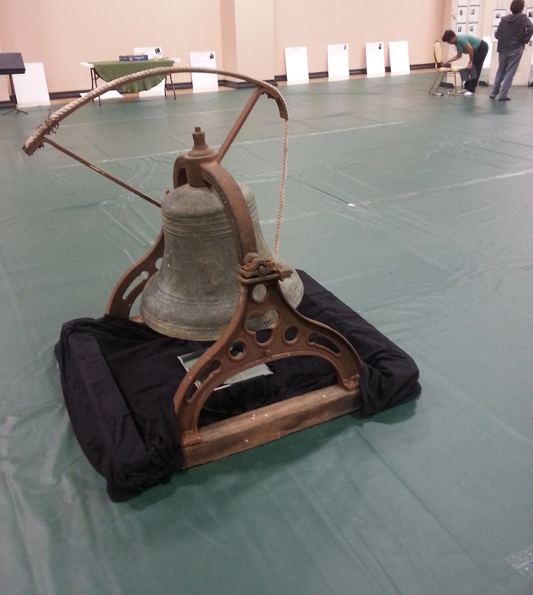 This bell, cast in 1889, sits patiently in storage at St. Paul A.M.E. Church in Houston. Help get it ringing again! The church has launched a campaign to erect a new 30-ft. bell tower. Consider lending a dollar or two to the cause! Find out how on our blog. #payitforward #texas