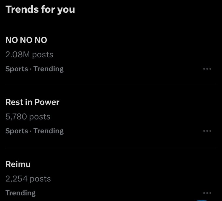 RizzleMarizzle's tweet image. Reimu hakurei has died, Rest In Piece.