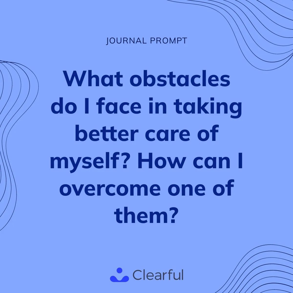 ✨Journal Prompt: What obstacles do I face in taking better care of myself? How can I overcome one of them?

Share your answers below.

#journaling #journalprompt #mindfulness buff.ly/3DtHA4G