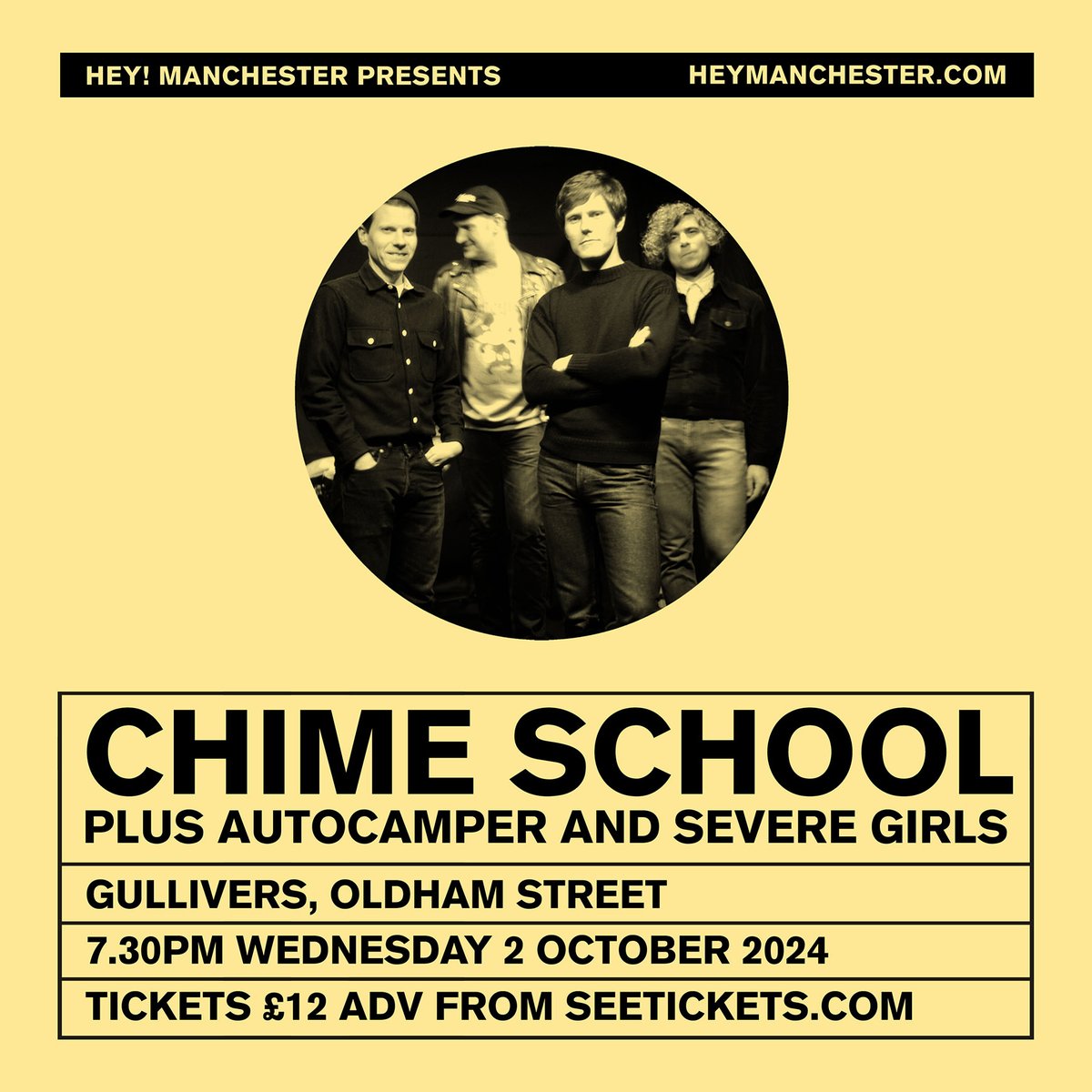 Hey! Manchester (@heymanchester) on Twitter photo THIS WEEK: We welcome <a href="/ChimeSchool/">Chime School</a> (Wed), <a href="/thecourettes/">The Courettes</a>, <a href="/DouglasDare/">Douglas Dare</a> (both Thu), <a href="/Tusks/">Tusks</a> and <a href="/WillVarleyMusic/">ᴡɪʟʟ ᴠᴀʀʟᴇʏ</a> (both Fri) to Manchester! Read more and book tickets for all shows: heymanchester.com THIS WEEK: We welcome <a href="/ChimeSchool/">Chime School</a> (Wed), <a href="/thecourettes/">The Courettes</a>, <a href="/DouglasDare/">Douglas Dare</a> (both Thu), <a href="/Tusks/">Tusks</a> and <a href="/WillVarleyMusic/">ᴡɪʟʟ ᴠᴀʀʟᴇʏ</a> (both Fri) to Manchester! Read more and book tickets for all shows: heymanchester.com