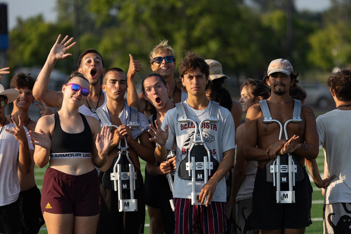 TheAcademyDBC's tweet image. Wait, tomorrow’s October? 🍂🎃

📸: bhopps.photo

#theacademydbc #drumcorps #dci25 #heatforged