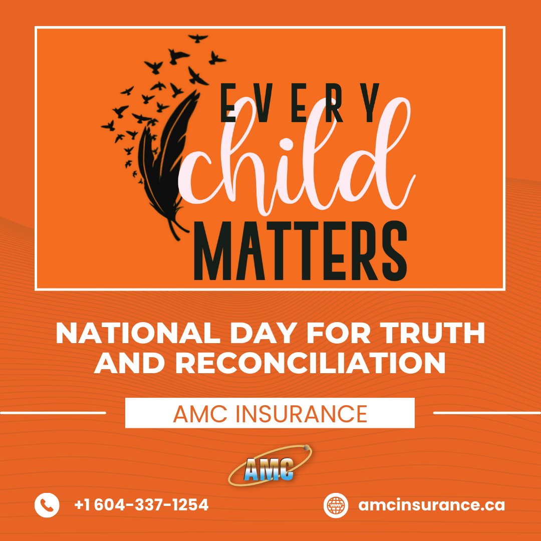 AMC_insurance's tweet image. Happy National Day for Truth and Reconciliation from AMC Insurance!  Today, we honor the resilience and culture of Indigenous peoples. 
#TruthAndReconciliation #IndigenousCulture #ReflectAndHeal