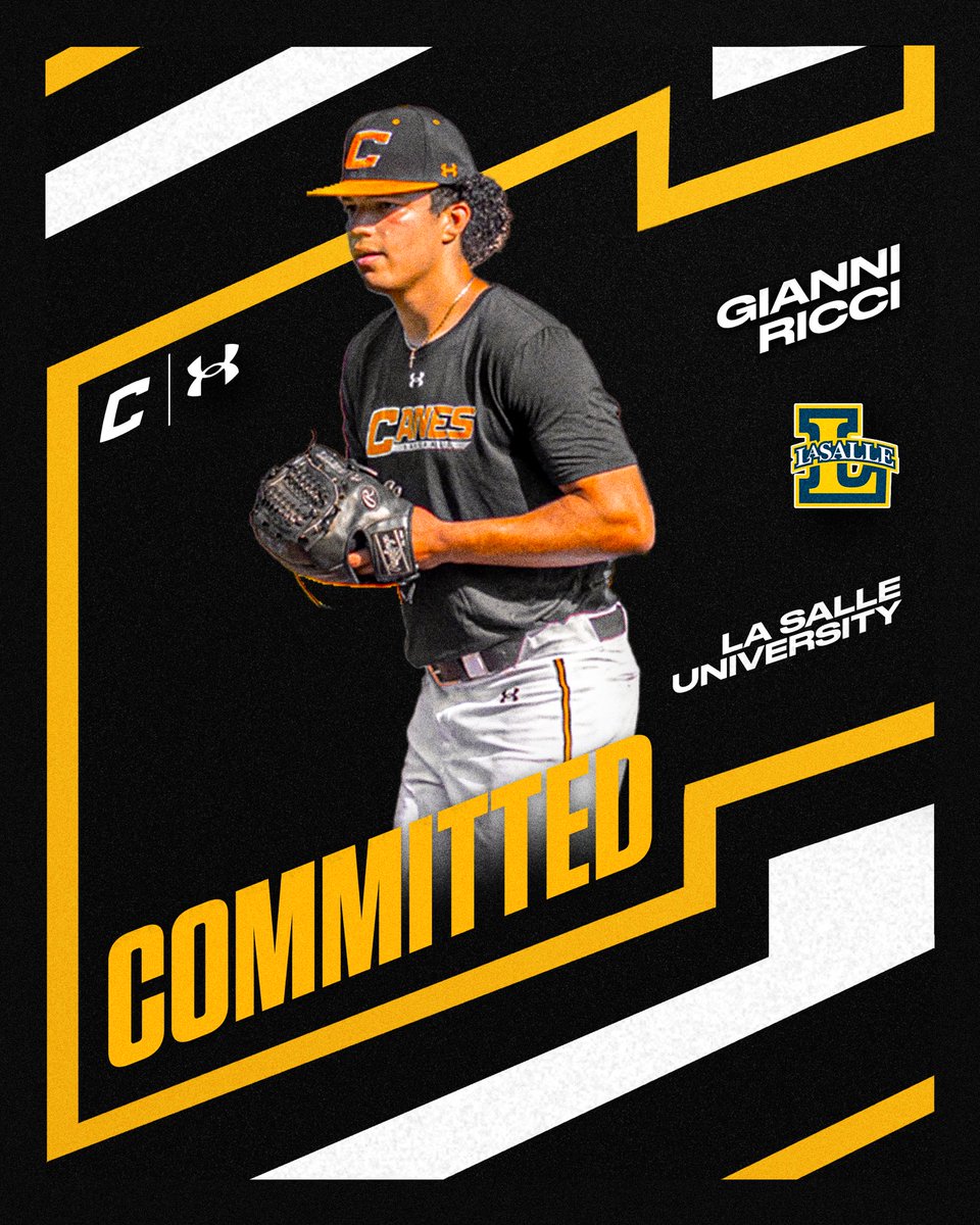 Canes Baseball (@thecanesbb) on Twitter photo Congrats to Canes 2025 RHP <a href="/GianniRicci21/">Gianni Ricci</a> on his commitment to <a href="/LaSalle_BSB/">La Salle Baseball</a>
#thecanes #DifferentBrandOfBaseball Congrats to Canes 2025 RHP <a href="/GianniRicci21/">Gianni Ricci</a> on his commitment to <a href="/LaSalle_BSB/">La Salle Baseball</a>
#thecanes #DifferentBrandOfBaseball