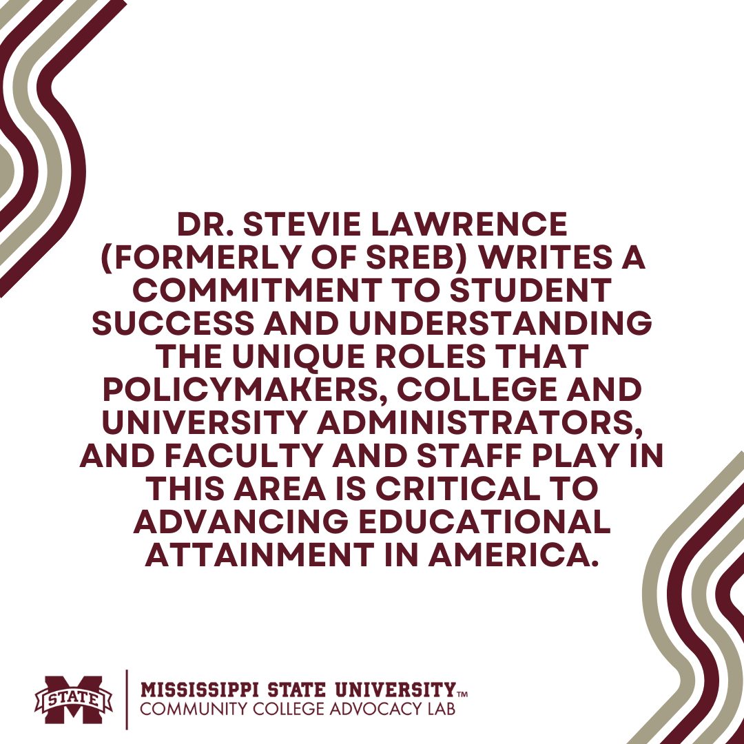 MSU Community College Advocacy Lab tweet media