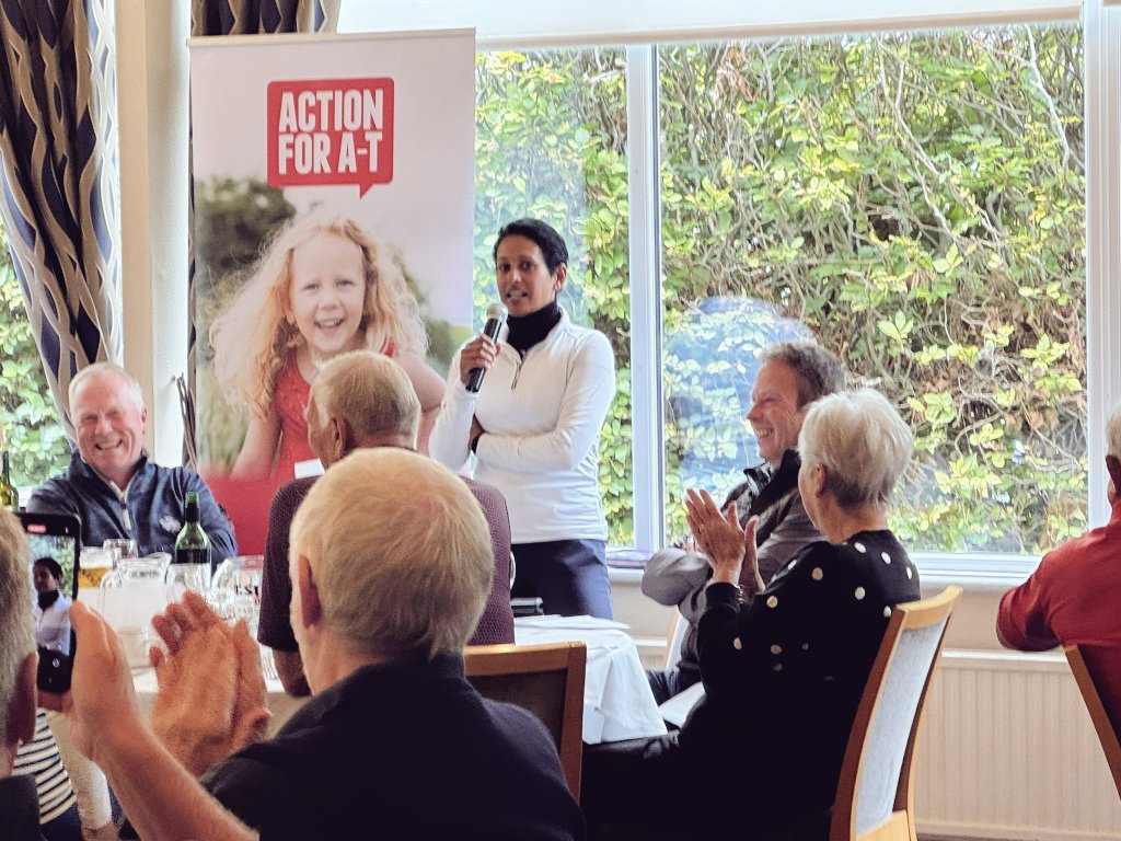 bansteadgolf's tweet photo. Yesterday, we held our Captain's Charity Day in support of @ActionforAT.

@TVNaga01 hosted the event that featured a team competition, dinner, and an auction. The day raised over £13k and brought the overall total for the year to £42,195 (so far!).

#banstead #bdgc https://t.co/qJKIMWWQHC