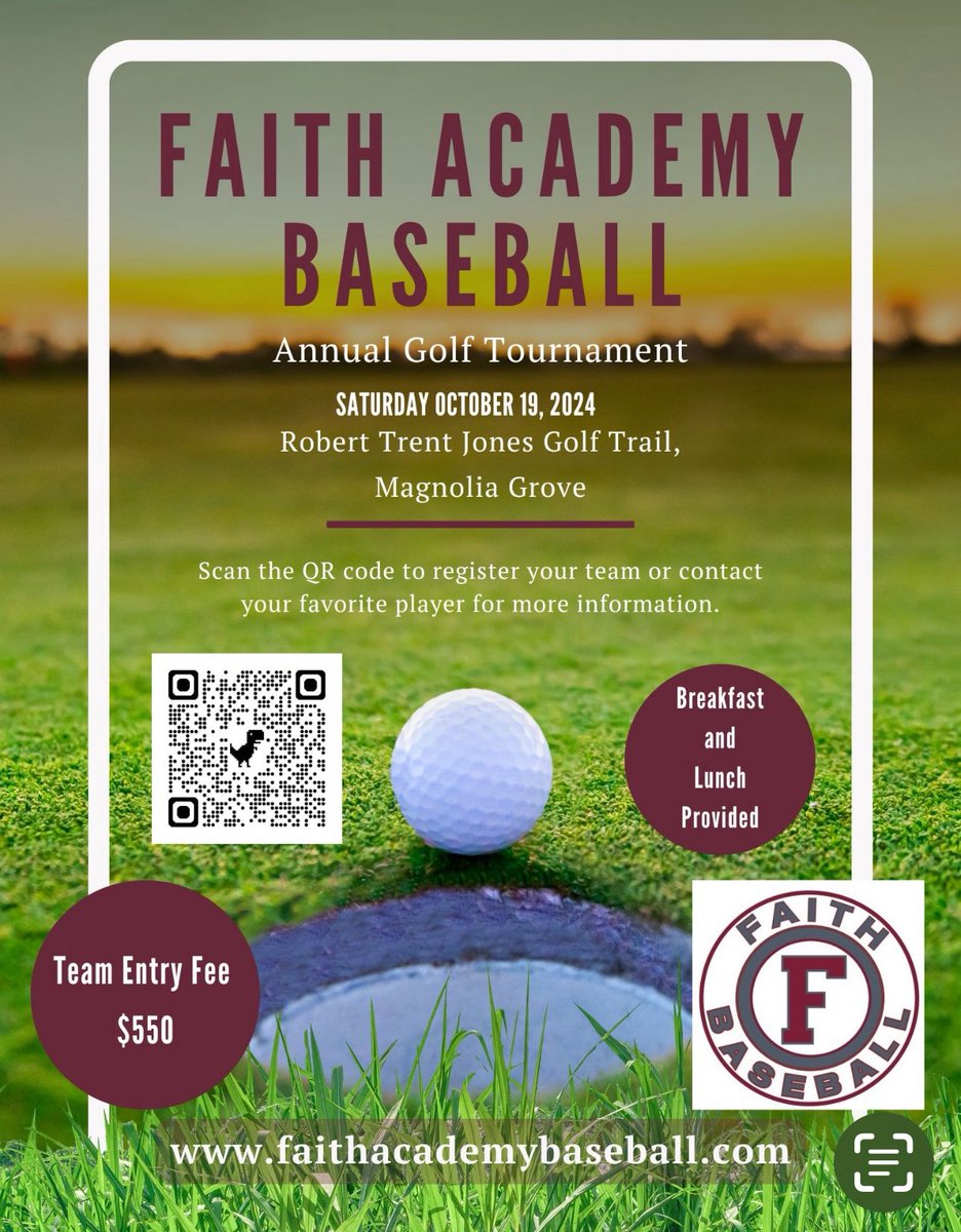 Still need Golf teams and sponsors!!
