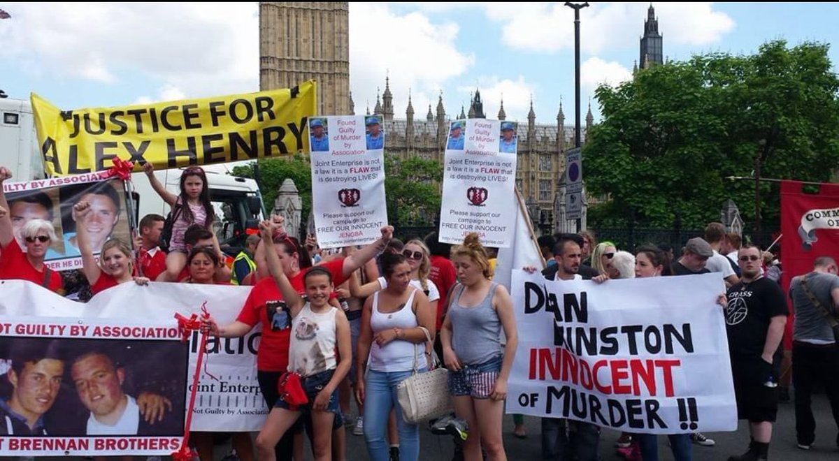 Jliffe's tweet photo. @JENGbA So please on the 2nd October remember there are innocent men, women &amp; children who haven’t &amp; won’t go home for at least another decade. All because of #badlaw &amp; the disgraceful belief there’s a thing as #WrongPlaceWrongTime
No it’s #jointenterprise it’s #injustice &amp; it’s #immoral https://t.co/ffRjltgDoR