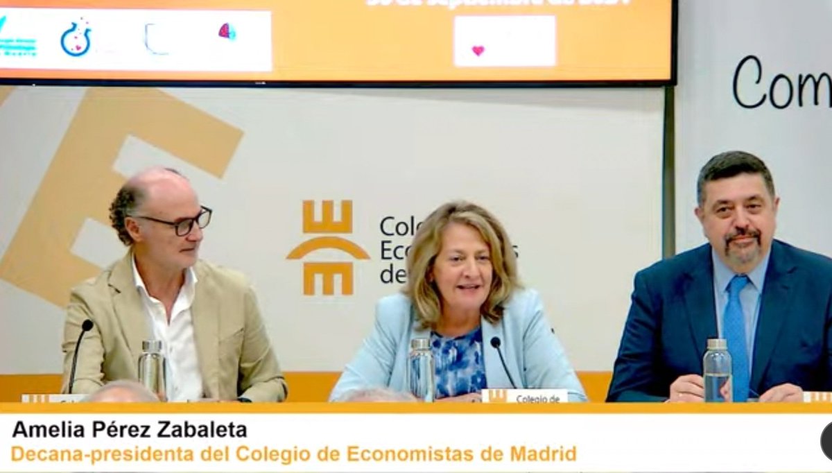 Arranca la segunda sesión del ciclo “Daniel #Kahneman: el legado”
Inaugura <a href="/aperezabaleta/">Amelia PZabaleta</a>, decana de <a href="/cemad_es/">Economistas de Madrid</a>, <a href="/jaluengolatorre/">José Antonio Luengo</a>, decano de <a href="/CopMadrid/">Colegio Oficial de la Psicología de Madrid</a> y <a href="/rlopezperez/">Rafael Lopez</a>, presidente del <a href="/ObservatorioBE/">Observatorio de Economía de la Conducta</a>

Síguelo en directo: youtube.com/watch?v=7Ivyy3…