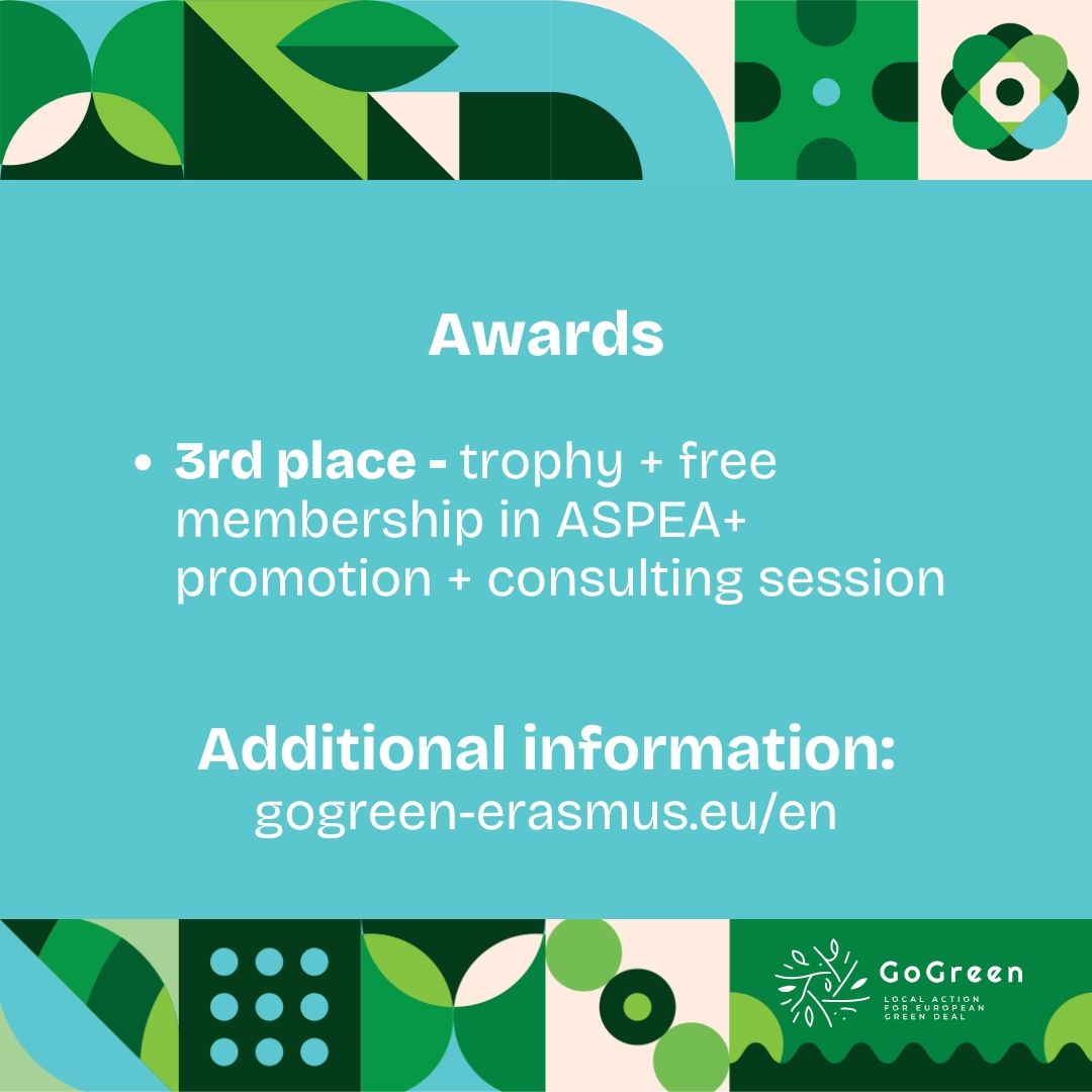 GoGreen_EU's tweet photo. 🌍 GoGreen - Local Action for the EU Green Deal is seeking to recognize local projects and initiatives (from all over Europe) that implement the European Green Deal at the community level. 🌿 Submissions are open until October 7! #gogreen #greendeal #eu #european https://t.co/qIHhShIL0M