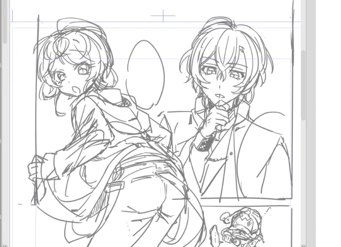 ベルトしっぽの漫画になる 