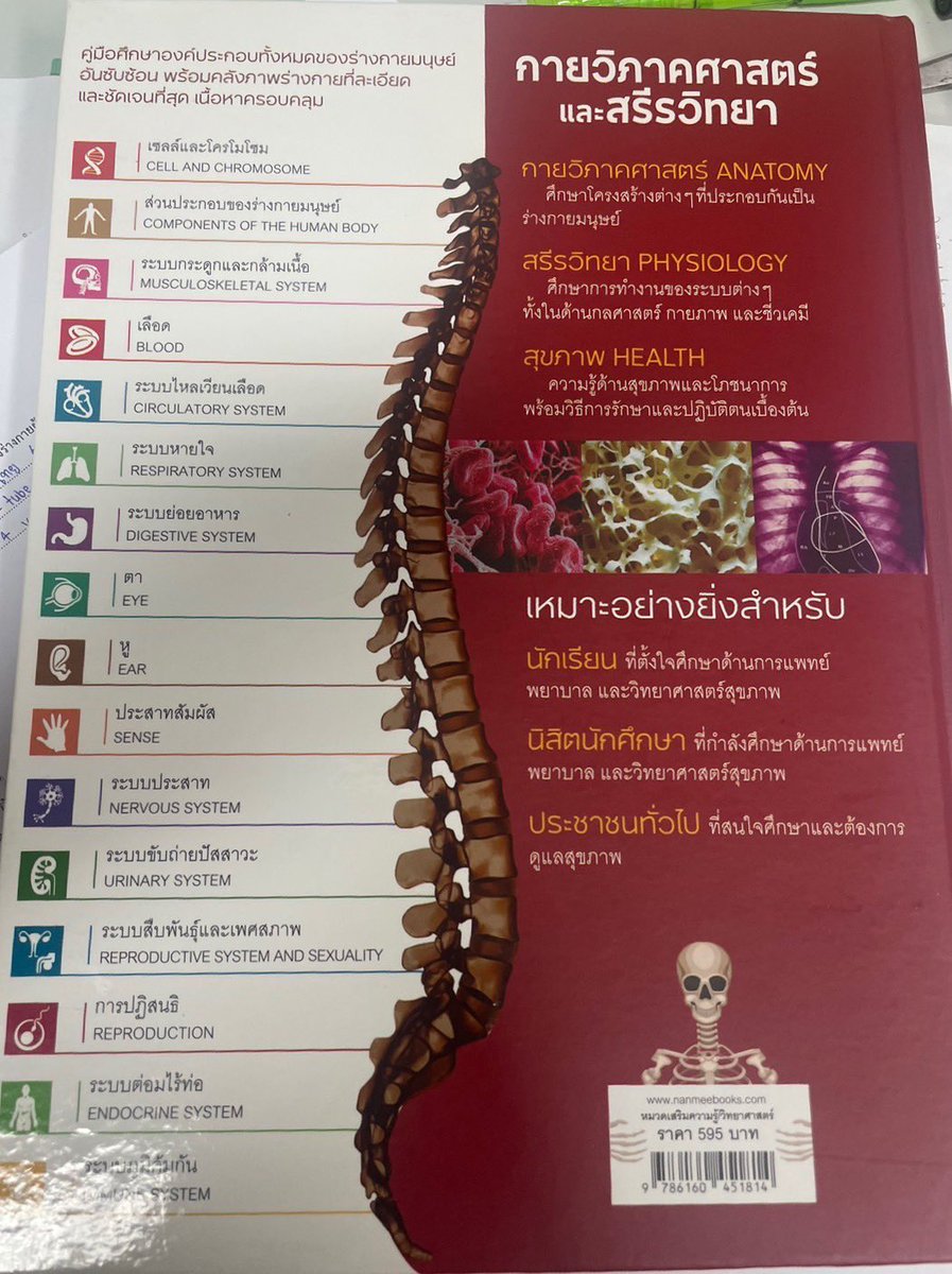 mookrobbbbb's tweet photo. ส่งต่อหนังสือกายวิภาคอีกรอบคับบบ
ปล.พี่ปี4ช่วงนี้เริ่มว่างแล้วสัญญาจะเข้ามาเช็คบ่อยๆแล้วคับ😭😭

ราคาปก 595 ส่งต่อ350รวมส่ง📌✨

#หนังสือมือสอง #ส่งต่อหนังสือมือสอง #ส่งต่อหนังสือมือสองสภาพดี #หนังสือกายวิภาค #ส่งต่อหนังสือเรียน #หนังสือมือสองราคาถูก #dek68 #dek69 https://t.co/UEk8MJuMgu