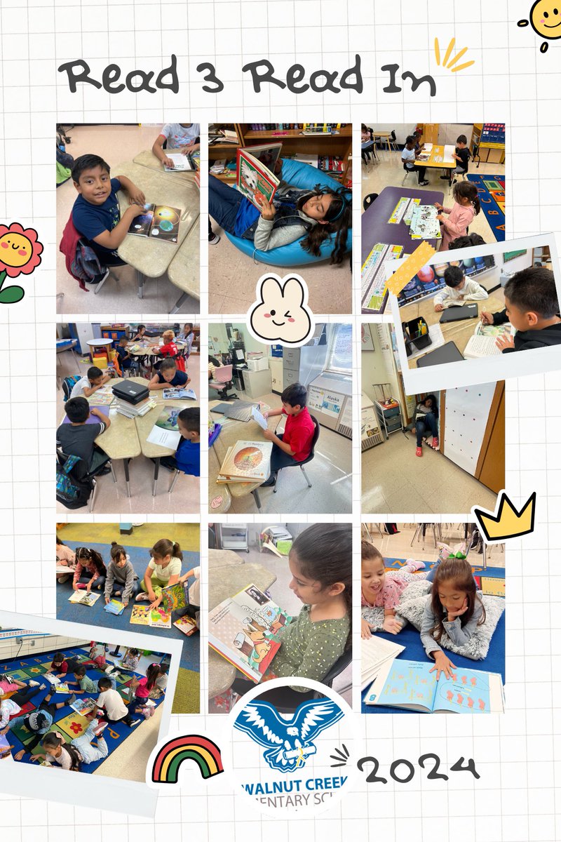 Our eagles <a href="/WalnutCreekATX/">Walnut Creek Early College Prep Elementary School</a> dropped everything to read as part of the <a href="/HEB/">H-E-B</a> #HEB #Read3ReadIn! <a href="/AustinISDLibs/">Austin ISD Libraries</a> #FindYourStory #EncuentraTuCuento