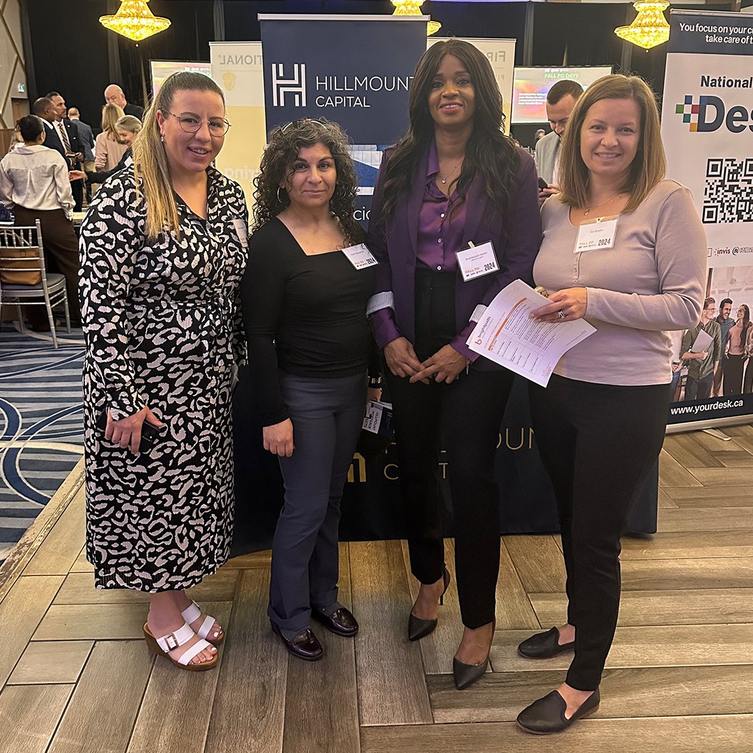 HillmountCap's tweet photo. 🙌 Thank you to everyone who made our back-to-back event-palooza a success! From engaging conversations at the Invis/Mortgage Intelligence PD event to an incredible turnout at the CMP Canadian Mortgage Summit with brokers and agents from across the industry, it was fantastic! https://t.co/KdgCrjadtT