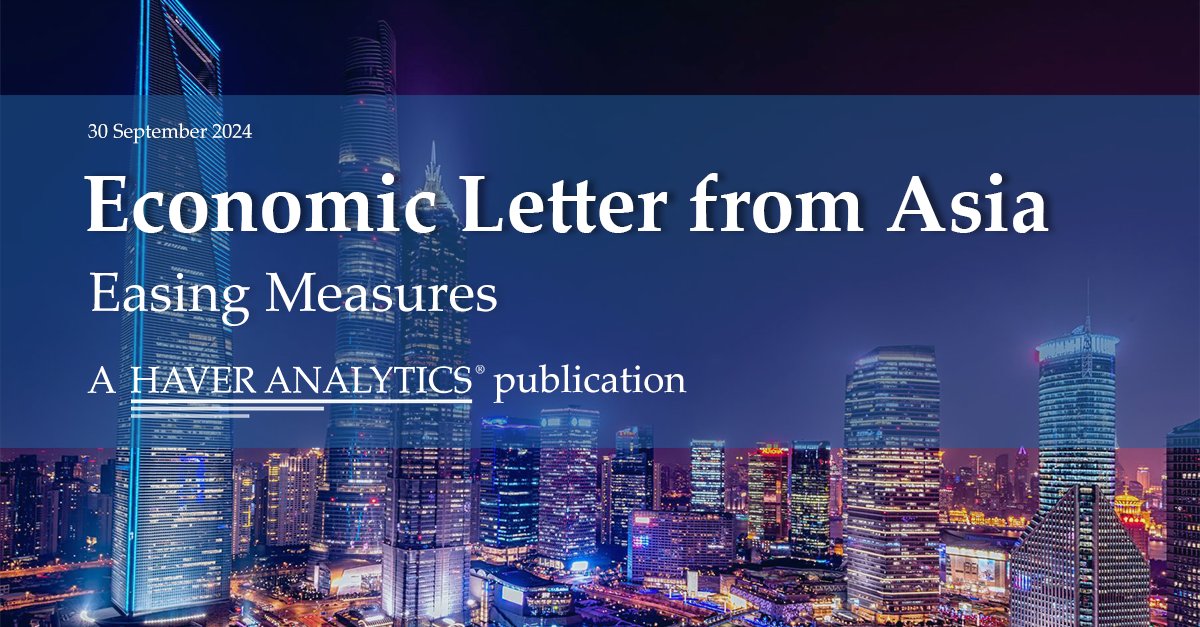 Economic Letter From Asia: Easing Measures |
In this week's newsletter, we explore key developments in Asia, particularly focusing on China’s recent easing measures announced last week. These measures...Continue reading here: haverproducts.com/economic-lette…
