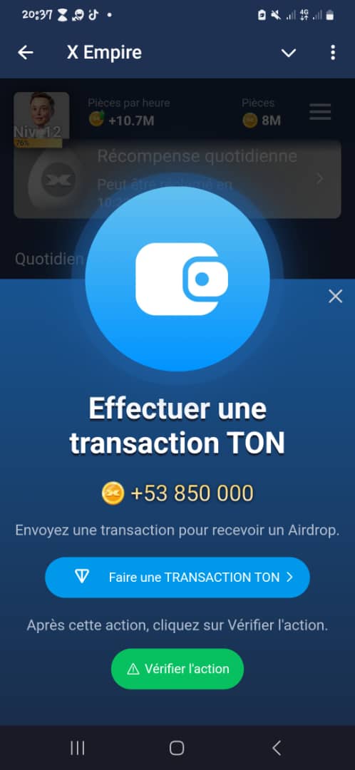 X empire SCAM projet oh